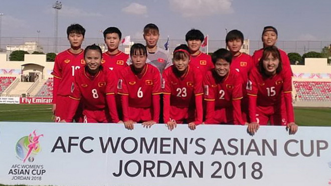 VCK bóng đá nữ châu Á: Việt Nam dốc sức thắng Hàn Quốc