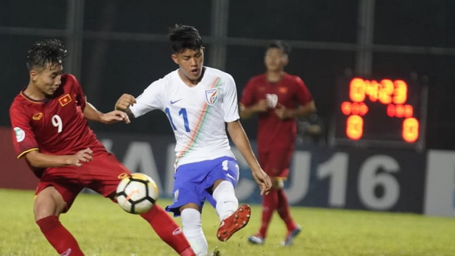 U16 Việt Nam thua đáng tiếc Ấn Độ tại giải châu Á