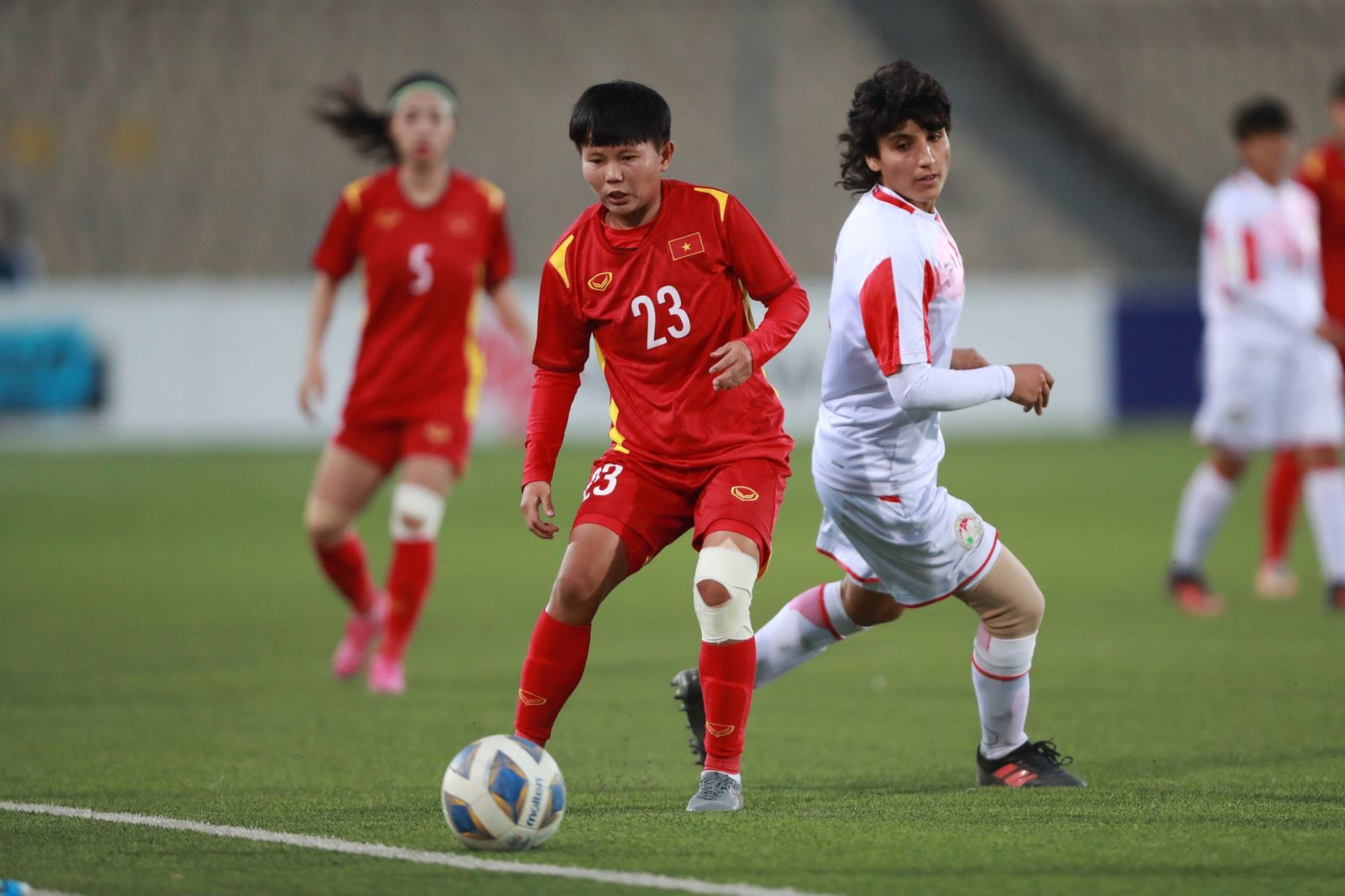 kết quả bóng đá nữ Việt Nam 7-0 Tajikistan, HLV Mai Đức Chung, kết quả bóng đá nữ Việt Nam, kết quả vòng loại ASIAN Cup nữ 2022, ĐT bóng đá nữ Việt Nam, VFF