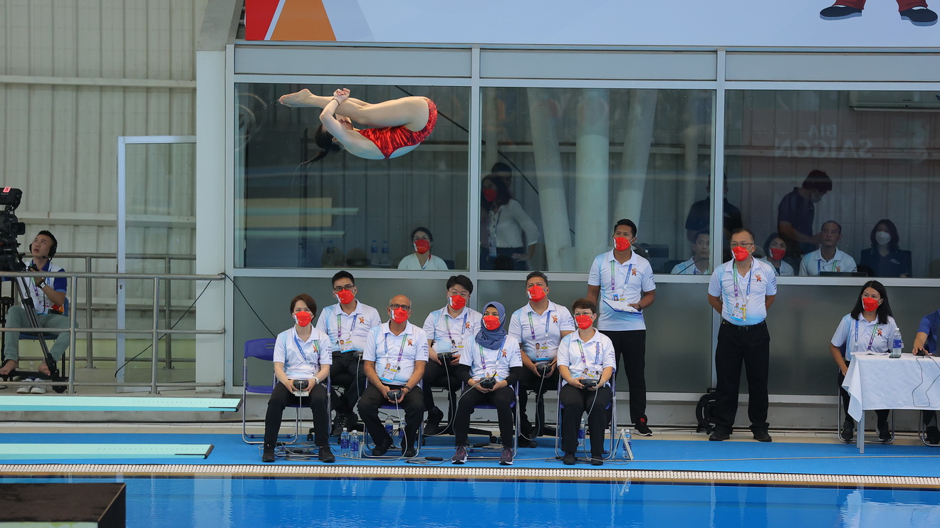 Nhảy cầu mang về hai huy chương cho Đoàn Thể thao Việt Nam