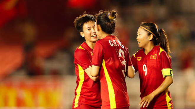 kết quả bóng đá nữ Việt Nam 4-0 Myanmar, kết quả bán kết bóng đá nữ DNA, HLV Mai Đức Chung, nữ Việt Nam vs Philippines, trực tiếp bóng đá nữ Đông Nam Á, AFF
