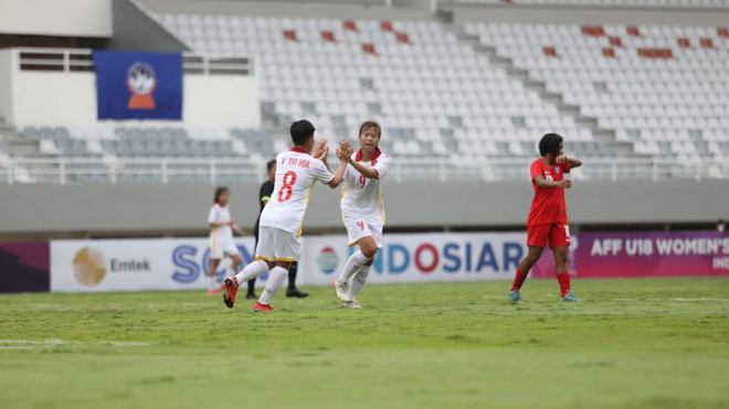 U18 nữ Việt Nam, U18 nữ Đông Nam Á, lịch thi đấu bóng đá nữ U18 Đông Nam Á, trực tiếp bóng đá nữ U18, VFF, HLV Akira, U18 nữ Việt Nam vs U18 nữ Indonesia