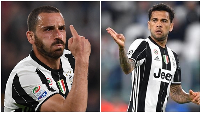 TIẾT LỘ: Bonucci và Alves rời Juventus vì đã... cãi lộn trước chung kết Champions League