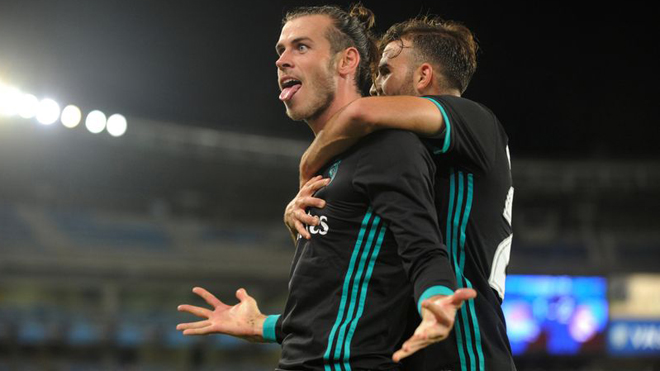 ĐIỂM NHẤN Sociedad 1-3 Real Madrid: Anoeta là sân khấu của Bale. Mayoral không phụ lòng tin Zidane