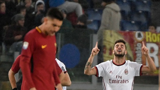 Video clip highlights bàn thắng Roma 0-2 AC Milan