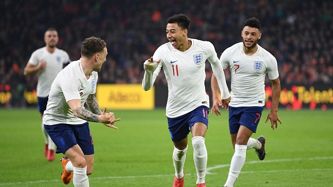 Hà Lan 0-1 Anh: Lingard sút xa ghi bàn giúp Tam sư chiến thắng