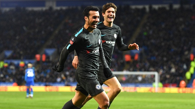 Leicester 1-2 Chelsea: Thắng chật vật, Chelsea tránh được M.U ở bán kết FA Cup