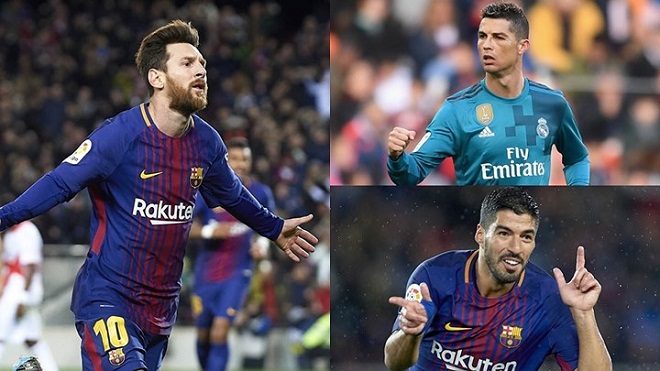Hạ màn Liga 2017-18: Vua phá lưới Messi, Iniesta chia tay trong nước mắt