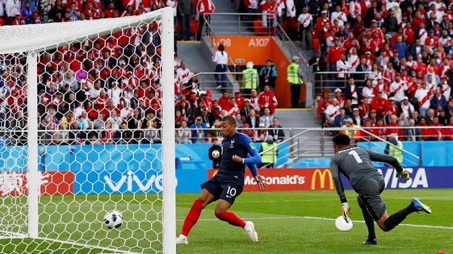 TRỰC TIẾP Pháp 1-0 Peru: Mbappe lập công đưa Pháp đi tiếp ở World Cup (KT)