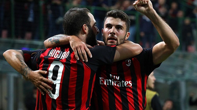 VIDEO AC Milan 3-1 Olympiacos: Higuain ghi bàn, Milan ngược dòng thành công