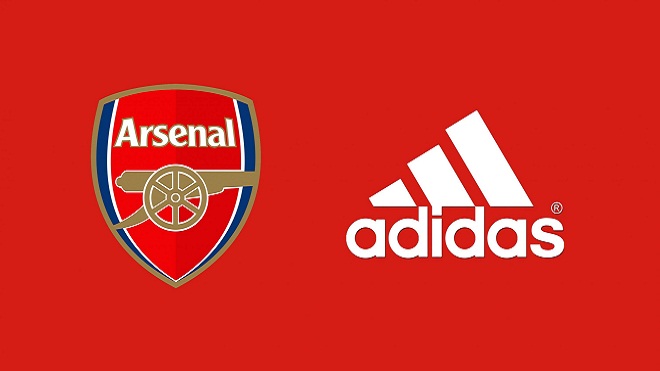 Arsenal công bố đồng tài trợ áo đấu siêu khủng với hãng Adidas