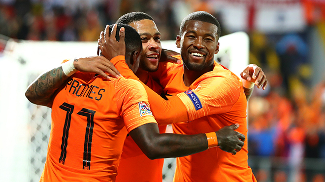 Hà Lan 3-1 Anh: De Ligt ghi bàn, Depay tỏa sáng đưa Hà Lan vào chung kết Nations League