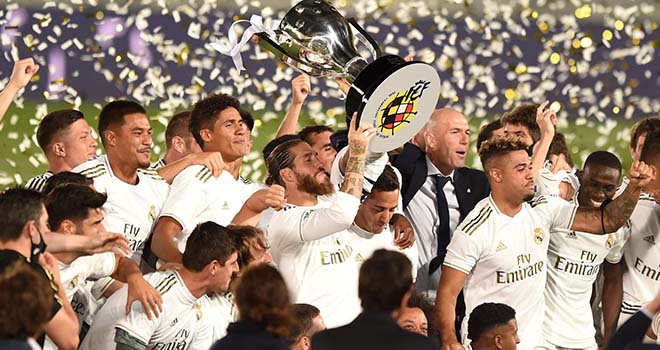 Real Madrid vô địch La Liga, Kết quả bóng đá Tây Ban Nha, BXH bóng đá La Liga, bảng xếp hạng bóng đá tây Ban Nha, barcelona 1-2 Osasuna, Real Madrid 2-1 Villarreal