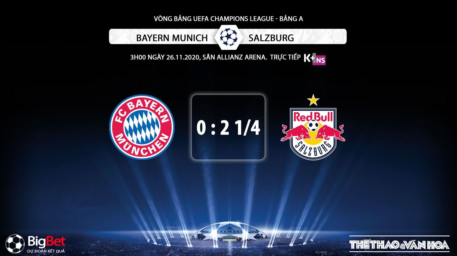 Keo nha cai, Kèo nhà cái, Bayern Munich vs Salzburg, Truc tiep bong da, Cúp C1 châu Âu, Trực tiếp bóng đá hôm nay, trực tiếp Bayern Munich vs Salzburg, tin bong da