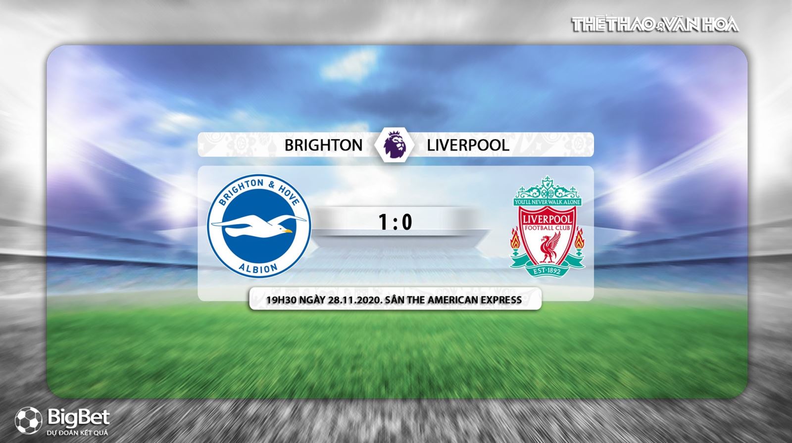 Keo nha cai, kèo nhà cái, Brighton vs Liverpool, truc tiep bong da, ngoai hang Anh vòng 10, kèo bóng đá, trực tiếp Brighton đấu với Liverpool, trực tiếp bóng đá Anh