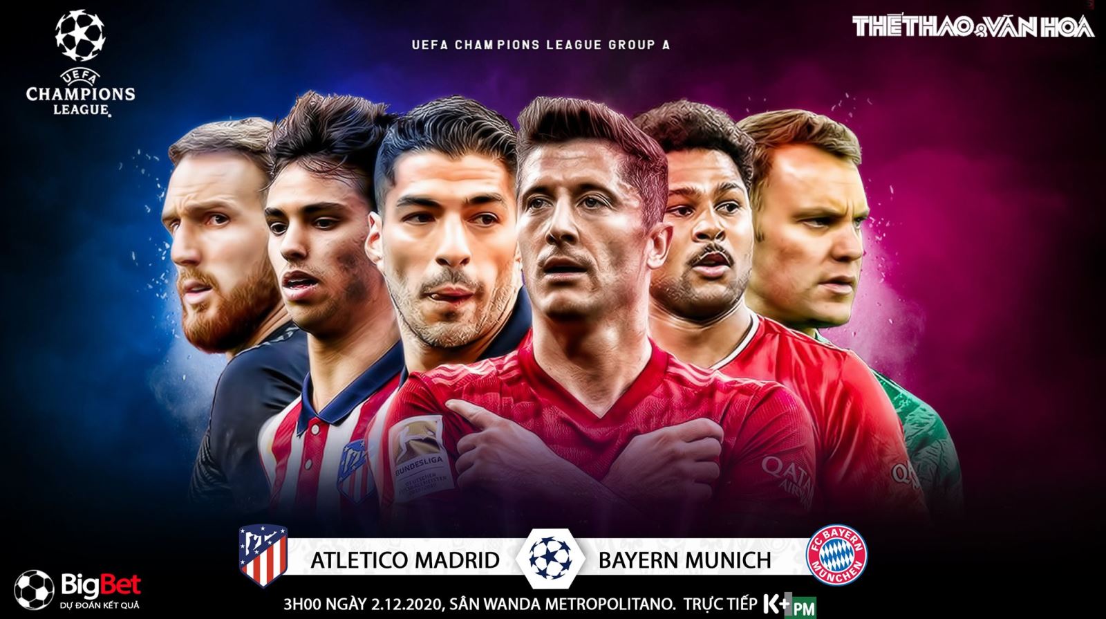 Soi kèo nhà cái Atletico Madrid vs Bayern Munich. Vòng bảng Champions League