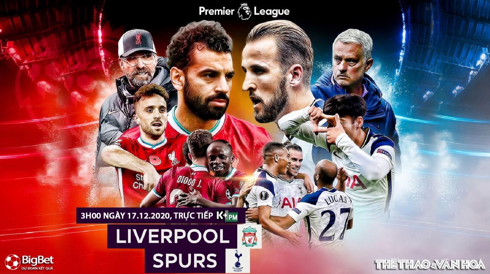 Soi kèo nhà cái Liverpool vs Tottenham. Trực tiếp bóng đá vòng 13 giải Ngoại hạng Anh