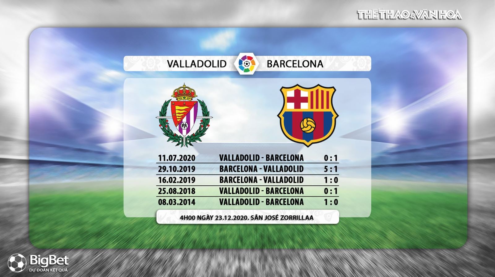 Keo nha cai. Valladolid vs Barcelona. Vòng 15 La Liga, Trực tiếp Bóng đá TV. Trực tiếp bóng đá. Trực tiếp Valladolid đấu với Barcelona. Kèo bóng đá Valladolid vs Barca