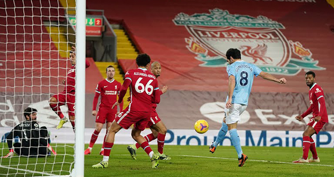 Liverpool 1-4 Man City, Kết quả bóng đá Anh, Bảng xếp hạng Ngoại hạng Anh, video clip bàn thắng trận Liverpool vs Man City, kết quả bóng đá Anh hôm nay, BXH bóng đá Anh
