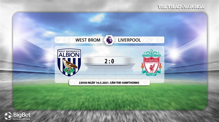 Keo nha cai, Nhận định kết quả, West Brom vs Liverpool, K+, K+PM trực tiếp bóng đá Ngoại hạng Anh, trực tiếp West Brom vs Liverpool, kèo Liverpool, kèo bóng đá Anh, BXH Anh