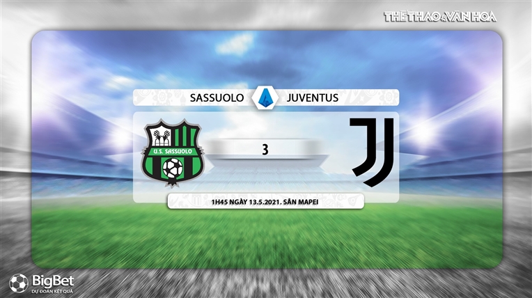 Keo nha cai, kèo nhà cái, Sassuolo vs Juventus, FPT Play trực tiếp bóng đá Serie A vòng 36, xem trực tiếp bóng đá Italia, trực tiếp bóng đá Ý, trực tiếp bóng đá hôm nay