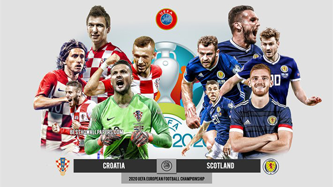 Nhận định kết quả. Nhận định bóng đá Scotland vs Croatia. VTV6 VTV3 trực tiếp bóng đá EURO 2021