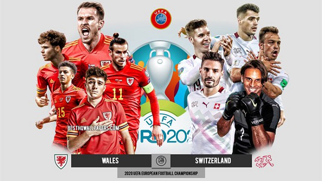 Nhận định bóng đá Wales vs Thụy Sỹ. Kèo nhà cái EURO 2021. Trực tiếp bóng đá VTV6, VTV3