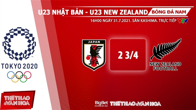 keo nha cai, keo bong da, kèo nhà cái, soi kèo Soi kèo U23 Nhật Bản vs New Zealand, kèo bóng đá Soi kèo U23 Nhật Bản vs New Zealand, VTV6, VTV5, trực tiếp bóng đá hôm nay, Olympic 2021, ty le keo, tỷ lệ kèo