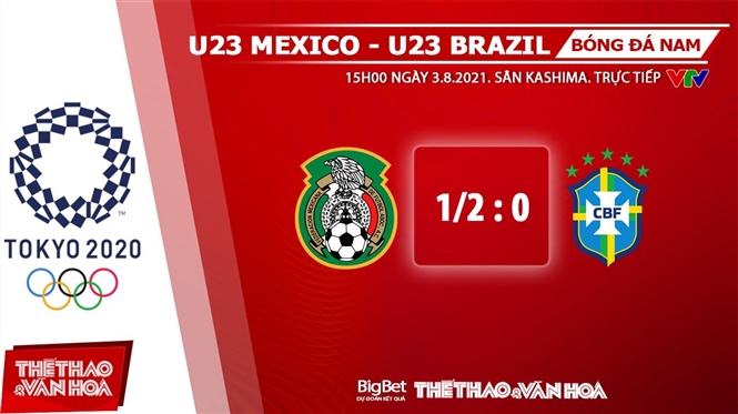 keo nha cai, keo bong da, kèo nhà cái, soi kèo Soi kèo U23 Mexico vs Brazil, kèo bóng đá Soi kèo U23 Mexico vs Brazil, VTV6, VTV5, trực tiếp bóng đá hôm nay, Olympic 2021, ty le keo, tỷ lệ kèo