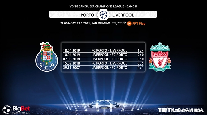 Porto vs Liverpool, kèo nhà cái, dự đoán Porto vs Liverpool, nhận định bóng đá, Liverpool, Porto, keo nha cai, nhan dinh bong da, kèo bóng đá, tỷ lệ bóng đá, Cúp C1, C1