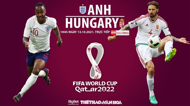 Nhận định bóng đá nhà cái Anh vs Hungary. Nhận định, dự đoán bóng đá World Cup 2022 (1h45, 13/10)