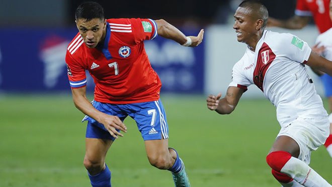 TRỰC TIẾP bóng đá Chile vs Paraguay, Vòng loại World Cup 2022 (7h00, 11/10)