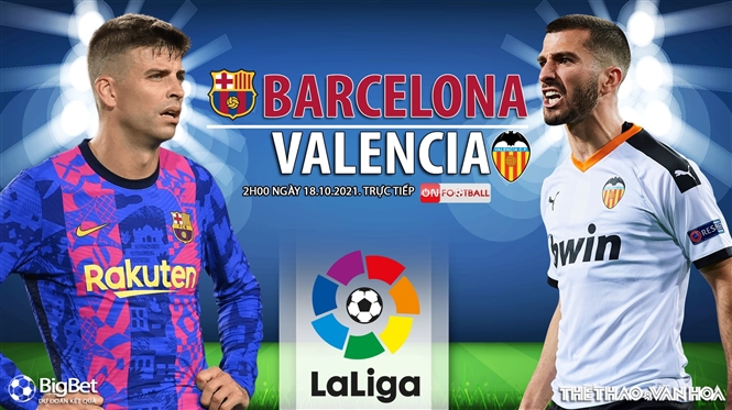 Nhận định bóng đá nhà cái Barcelona vs Valencia. Nhận định, dự đoán bóng đá Tây Ban Nha (2h00, 18/10)