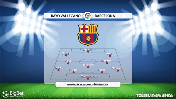 truc tiep bong da, Vallecano vs Barcelona, ON Football, trực tiếp bóng đá hôm nay,  Vallecano, Barcelona, trực tiếp bóng đá, bóng đá Tây Ban Nha, xem bóng đá trực tiếp