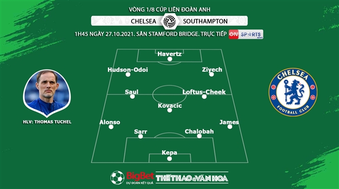 truc tiep bong da, Chelsea vs Southampton, ON Sports, trực tiếp bóng đá hôm nay, Chelsea, Southampton, trực tiếp bóng đá, bóng đá Anh, xem bóng đá trực tiếp