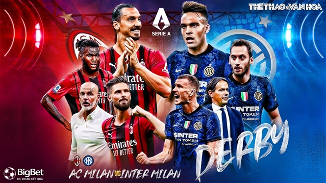 Dự đoán nhà cái AC Milan vs Inter. Nhận định, dự đoán bóng đá Ý (2h45, 8/11)