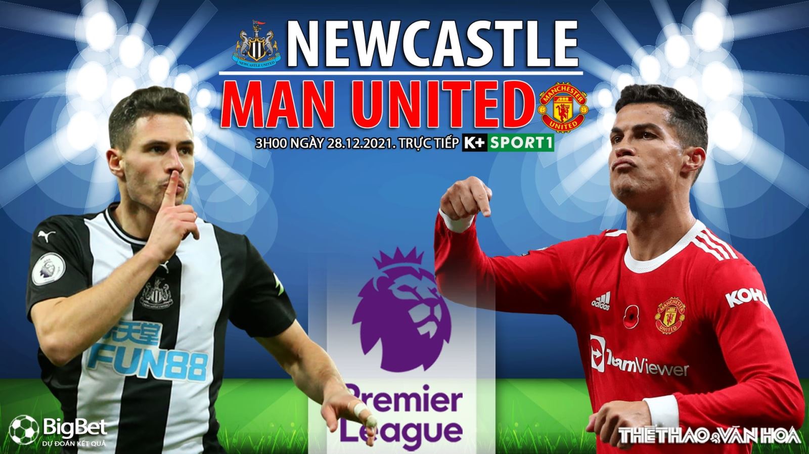 Nhận định bóng đá nhà cái Newcastle vs MU. Nhận định, dự đoán bóng đá Anh (3h00, 28/12)