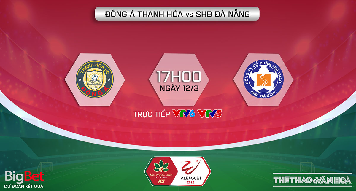 Nhận định bóng đá nhà cái Thanh Hóa vs Đà Nẵng. Nhận định, dự đoán bóng đá V-League 2022 (17h00, 12/3)