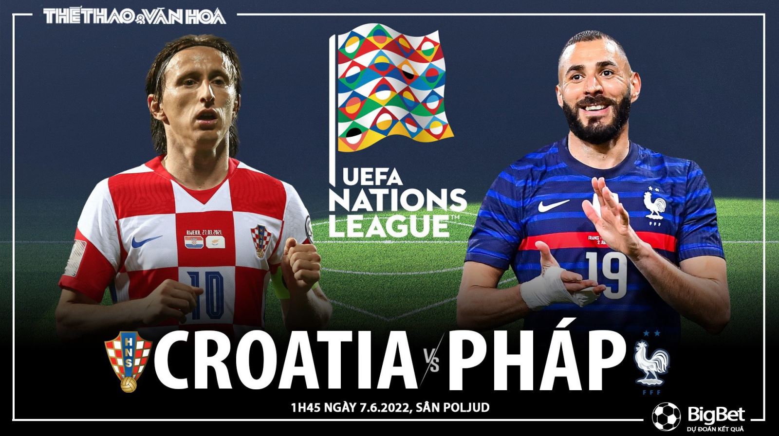 Nhận định bóng đá nhà cái Croatia vs Pháp. Nhận định, dự đoán bóng đá Nations League (1h45, 7/6)