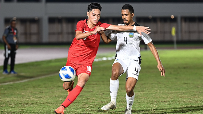 VTV6 TRỰC TIẾP bóng đá U19 Lào vs U19 Singapore, U19 Đông Nam Á (15h00, 9/7)
