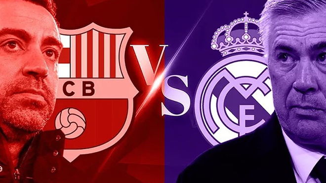 Xem trực tiếp bóng đá Real Madrid vs Barcelona, La Liga (21h15, 16/10)