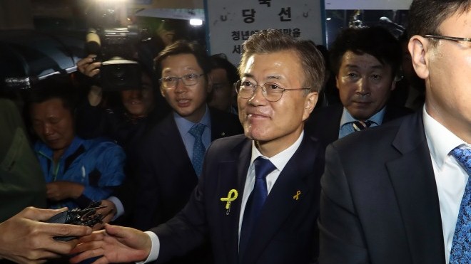 Bầu cử Tổng thống Hàn Quốc: Ông Moon Jae-in giành chiến thắng áp đảo