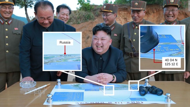 Đăng ảnh ông Kim Jong-un, Triều Tiên vô tình lộ bản đồ mật