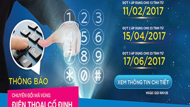 Từ 17/6, mã vùng điện thoại cố định của Hà Nội và TP HCM chuyển đổi ra sao? 
