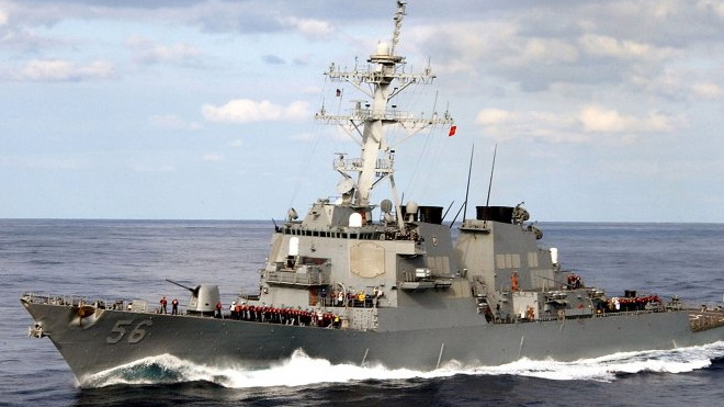 Vụ tàu khu trục Mỹ va chạm ở gần Eo biển Malacca: 10 thủy thủ mất tích, 5 người bị thương