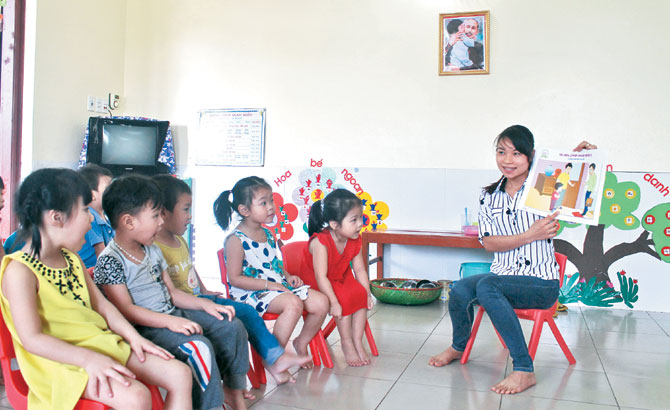 Bắc Giang thực hiện nhiều giải pháp giải quyết tình trạng thiếu giáo viên mầm non