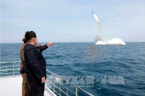 Triều Tiên có thể đang phát triển tên lửa đạn đạo phóng từ tàu ngầm