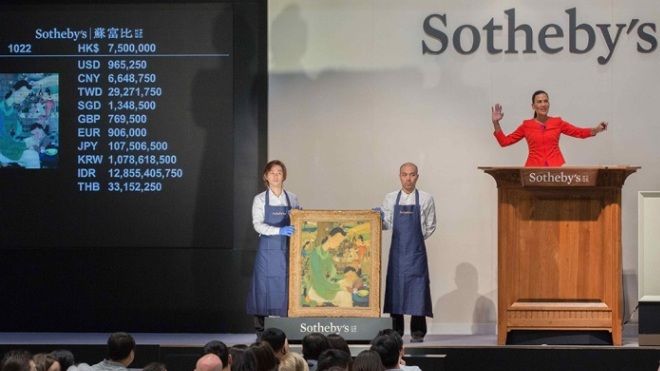 Tranh Việt trên sàn đấu giá Sotheby’s: Thiếu niềm tin, thế giới nghệ thuật sẽ sụp đổ