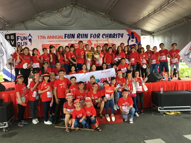 Hơn 300 nhân viên Prudential tham gia chạy bộ gây quỹ từ thiện Fun Run 2017
