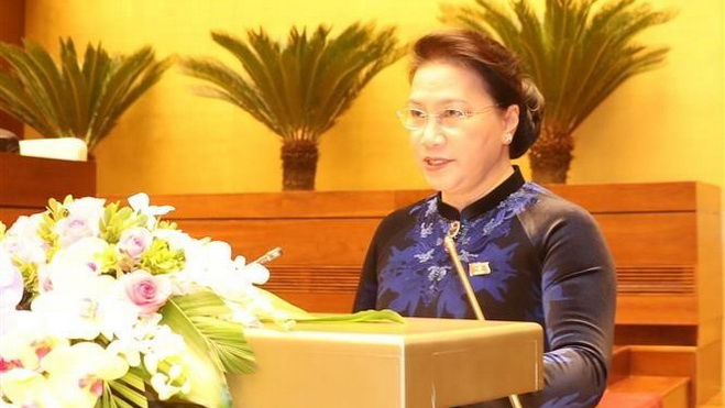 Toàn văn phát biểu khai mạc Kỳ họp thứ 4 Quốc hội khóa XIV của Chủ tịch Quốc hội Nguyễn Thị Kim Ngân